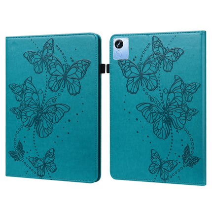 Embossed Butterfly Pattern Leather Tablet Case, For OPPO Pad Air 2022, For Realme Pad X, For Xiaomi Redmi Pad 10.61, For Nokia T20 10.4 2021