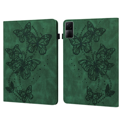 Embossed Butterfly Pattern Leather Tablet Case, For OPPO Pad Air 2022, For Realme Pad X, For Xiaomi Redmi Pad 10.61, For Nokia T20 10.4 2021