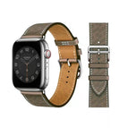 For Apple Watch Ultra 49mm / Series 8&7 45mm / SE 2&6&SE&5&4 44mm / 3&2&1 42mm / Coffee