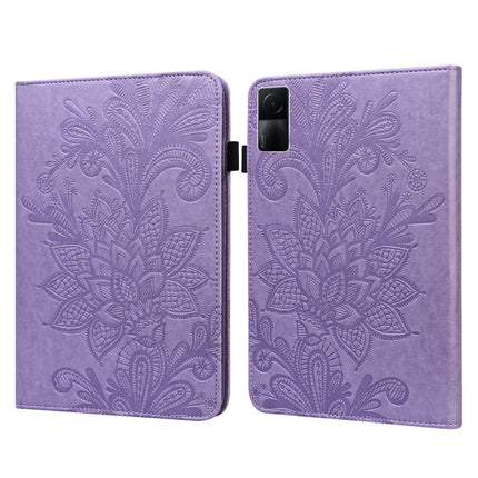Lace Flower Embossing Pattern Leather Tablet Case, For Lenovo Tab M10 3rd Gen, For OPPO Pad Air 2022, For Realme Pad X, For Xiaomi Redmi Pad 10.61