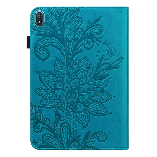 Lace Flower Embossing Pattern Leather Tablet Case, For Nokia T20 10.4 2021