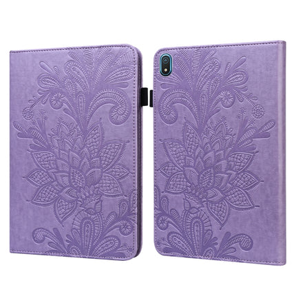 Lace Flower Embossing Pattern Leather Tablet Case, For Nokia T20 10.4 2021
