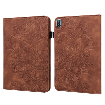 Lace Flower Embossing Pattern Leather Tablet Case, For Nokia T20 10.4 2021