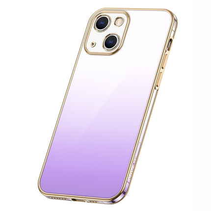 SULADA Iridescence Series Plating Transparent Gradient Phone Case, For iPhone 14, For iPhone 14 Plus, For iPhone 14 Pro, For iPhone 14 Pro Max