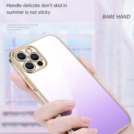 SULADA Iridescence Series Plating Transparent Gradient Phone Case, For iPhone 14 Plus, For iPhone 14 Pro, For iPhone 14 Pro Max, For iPhone 14