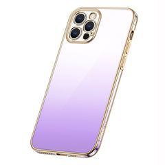 SULADA Iridescence Series Plating Transparent Gradient Phone Case, For iPhone 14, For iPhone 14 Plus, For iPhone 14 Pro, For iPhone 14 Pro Max