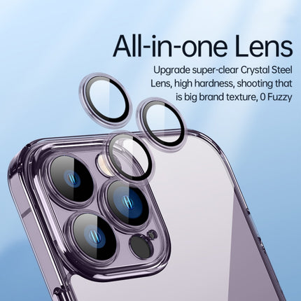 SULADA Crystal Steel Series TPU Transparent Phone Case, For iPhone 14, For iPhone 14 Plus, For iPhone 14 Pro, For iPhone 14 Pro Max