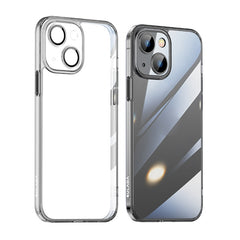 SULADA Crystal Steel Series TPU Transparent Phone Case, For iPhone 14, For iPhone 14 Plus, For iPhone 14 Pro, For iPhone 14 Pro Max