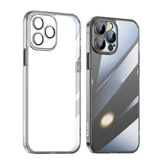 SULADA Crystal Steel Series TPU Transparent Phone Case, For iPhone 14, For iPhone 14 Plus, For iPhone 14 Pro, For iPhone 14 Pro Max