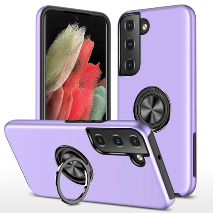 PC + TPU Magnetic Phone Case with Invisible Ring Holder, For Samsung Galaxy S22 5G, For Samsung Galaxy S22+ 5G, For Samsung Galaxy S22 Ultra 5G