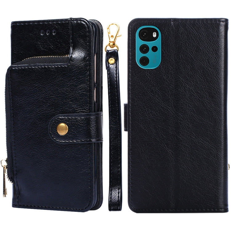 Zipper Bag Leather Phone Case, For Motorola Moto E32 India/E22s 4G Global, For OPPO A17, For OPPO K10x 5G, For Realme C33 4G, For vivo V25 5G/V25e 5G/X80 Lite, For vivo Y16 4G/Y02s 4G