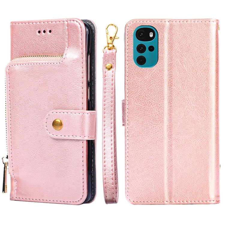 Zipper Bag Leather Phone Case, For Motorola Moto E32 India/E22s 4G Global, For OPPO A17, For OPPO K10x 5G, For Realme C33 4G, For vivo V25 5G/V25e 5G/X80 Lite, For vivo Y16 4G/Y02s 4G