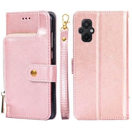 Zipper Bag Leather Phone Case, For vivo Y55 4G, For Samsung Galaxy A04s, For Xiaomi Civi 2 5G, For Xiaomi Poco M5 4G