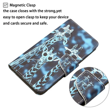 Colored Drawing Leather Phone Case, For OPPO A17