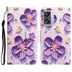 For OPPO A57 2022 / Purple Flower
