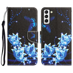 For Samsung Galaxy S23 5G / Blue Butterfly