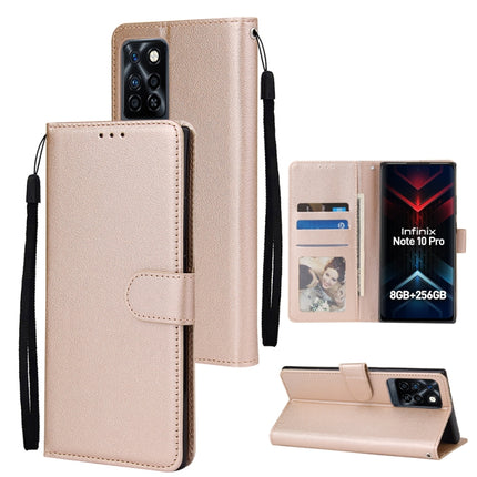 Multifunctional Horizontal Flip Leather Case with Three Card Slot, For Infinix Note 11s, For Infinix Note 11 Pro, For Infinix Note 10 Pro