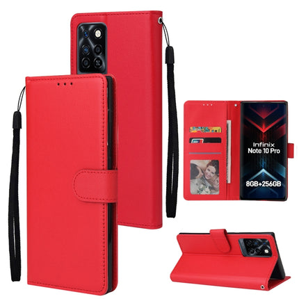Multifunctional Horizontal Flip Leather Case with Three Card Slot, For Infinix Note 11s, For Infinix Note 11 Pro, For Infinix Note 10 Pro