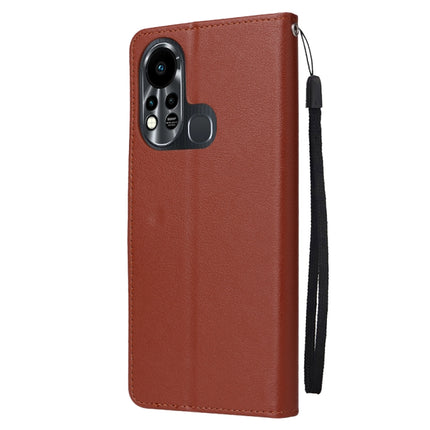 Multifunctional Horizontal Flip Leather Case with Three Card Slot, For Infinix Hot 11s, For Infinix Hot 10, For Infinix Hot 10s