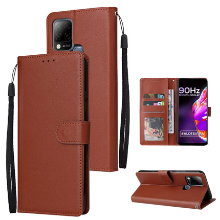 Multifunctional Horizontal Flip Leather Case with Three Card Slot, For Infinix Hot 11s, For Infinix Hot 10, For Infinix Hot 10s