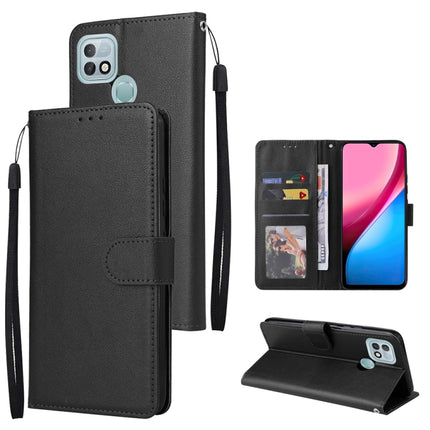 Multifunctional Horizontal Flip Leather Case with Three Card Slot, For Infinix Hot 10i, For Infinix Hot 9 Play, For Infinix Smart 5