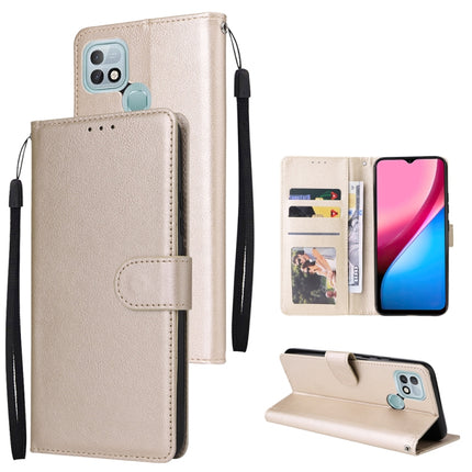 Multifunctional Horizontal Flip Leather Case with Three Card Slot, For Infinix Hot 10i, For Infinix Hot 9 Play, For Infinix Smart 5
