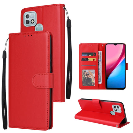 Multifunctional Horizontal Flip Leather Case with Three Card Slot, For Infinix Hot 10i, For Infinix Hot 9 Play, For Infinix Smart 5