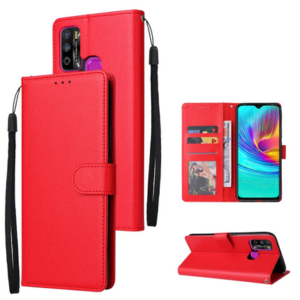 Multifunctional Horizontal Flip Leather Case with Three Card Slot, For Infinix Hot 10i, For Infinix Hot 9 Play, For Infinix Smart 5