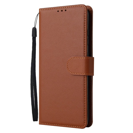 Multifunctional Horizontal Flip Leather Case with Three Card Slot, For Realme 9i, For Realme 8i, For Realme C21Y / C25Y