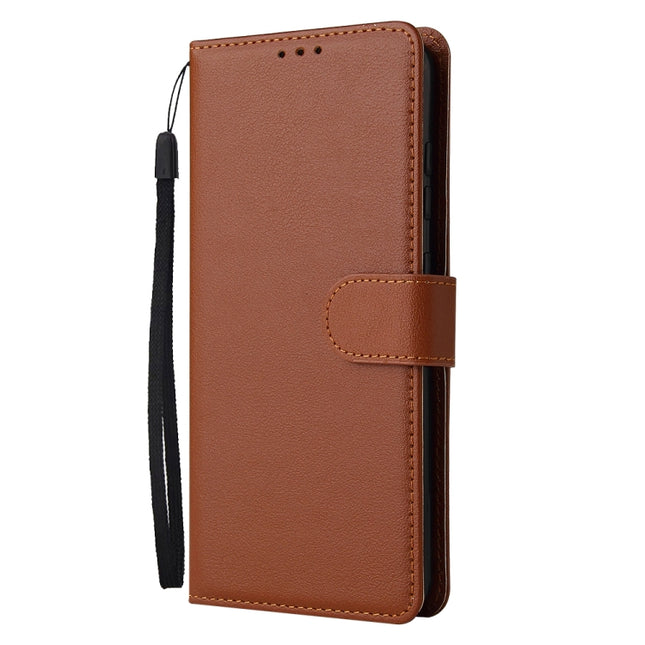 Multifunctional Horizontal Flip Leather Case with Three Card Slot, For Realme 9i, For Realme 8i, For Realme C21Y / C25Y
