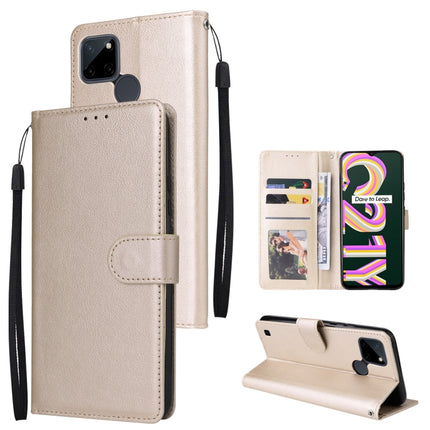 Multifunctional Horizontal Flip Leather Case with Three Card Slot, For Realme 9i, For Realme 8i, For Realme C21Y / C25Y