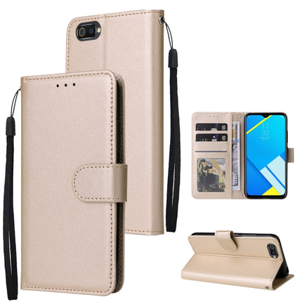 Multifunctional Horizontal Flip Leather Case with Three Card Slot, For Realme C2, For OPPO A15 / A15s / A35, For OPPO A5 / A3s / A12e / C1