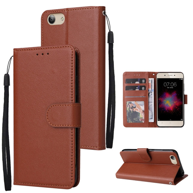 Multifunctional Horizontal Flip Leather Case with Three Card Slot, For vivo Y53, For Xiaomi Redmi 10C