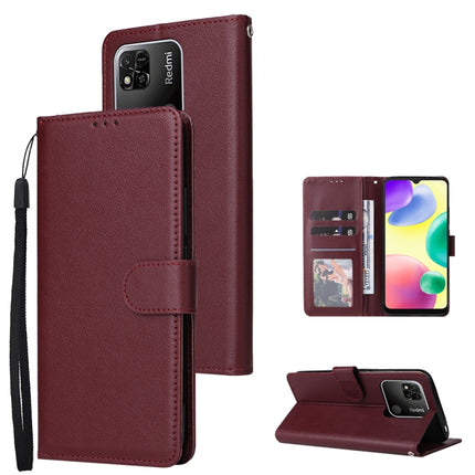 Multifunctional Horizontal Flip Leather Case with Three Card Slot, For vivo Y53, For Xiaomi Redmi 10C