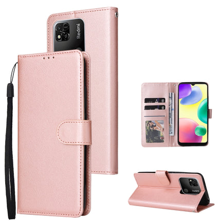 Multifunctional Horizontal Flip Leather Case with Three Card Slot, For vivo Y53, For Xiaomi Redmi 10C