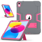 For iPad 10th Gen 10.9 2022 / Grey Rose Red
