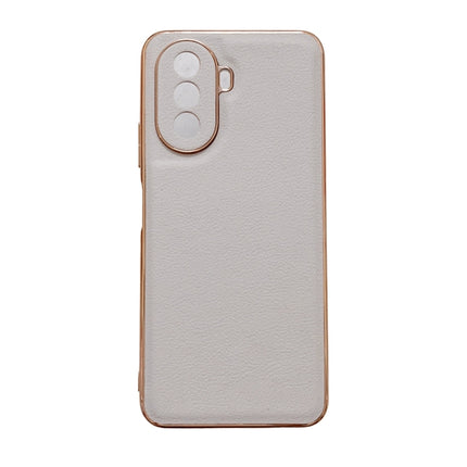 Waves Series Nano Electroplating Genuine Leather Phone Case, For Google Pixel 6, For Google Pixel 6 Pro, For Google Pixel 6a, For Google Pixel 7, For Google Pixel 7 Pro, For Huawei Enjoy 50 4G
