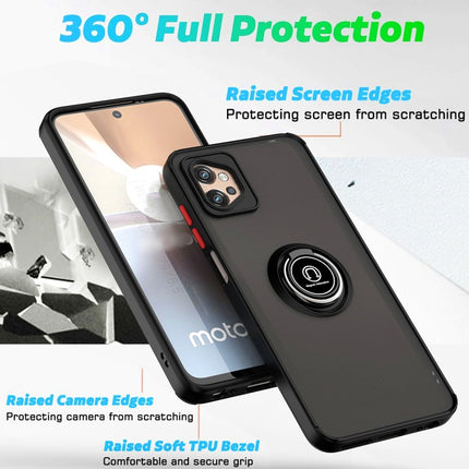 Q Shadow 1 Series TPU + PC Phone Case with Ring, For Motorola Moto G32, For Motorola Moto G42, For OPPO A17 4G, For vivo V25