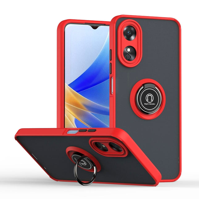 Q Shadow 1 Series TPU + PC Phone Case with Ring, For Motorola Moto G32, For Motorola Moto G42, For OPPO A17 4G, For vivo V25