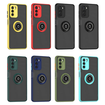 Q Shadow 1 Series TPU + PC Phone Case with Ring, For ZTE Blade V40 Vita, For ZTE Blade A52, For Xiaomi Redmi A1+
