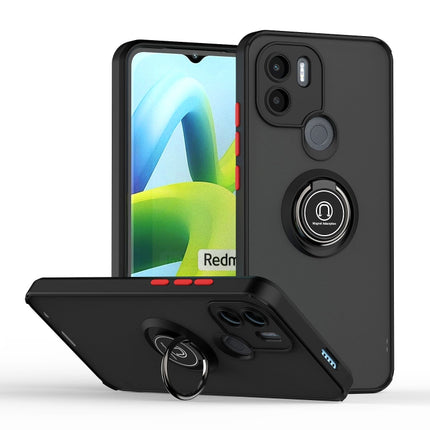 Q Shadow 1 Series TPU + PC Phone Case with Ring, For ZTE Blade V40 Vita, For ZTE Blade A52, For Xiaomi Redmi A1+