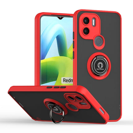 Q Shadow 1 Series TPU + PC Phone Case with Ring, For ZTE Blade V40 Vita, For ZTE Blade A52, For Xiaomi Redmi A1+