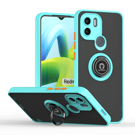 Q Shadow 1 Series TPU + PC Phone Case with Ring, For ZTE Blade V40 Vita, For ZTE Blade A52, For Xiaomi Redmi A1+