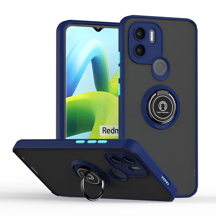Q Shadow 1 Series TPU + PC Phone Case with Ring, For ZTE Blade V40 Vita, For ZTE Blade A52, For Xiaomi Redmi A1+