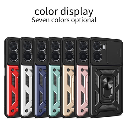 Sliding Camera Cover Design TPU+PC Phone Case, For vivo Y16 4G, For vivo Y35 4G, For Samsung Galaxy A14 5G