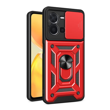 Sliding Camera Cover Design TPU+PC Phone Case, For vivo Y16 4G, For vivo Y35 4G, For Samsung Galaxy A14 5G