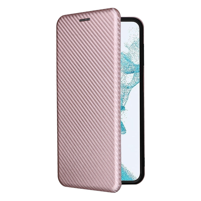 Carbon Fiber Texture Leather Phone Case, For Samsung Galaxy A23 4G Global