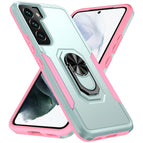 For Samsung Galaxy S23 5G / Green + Pink