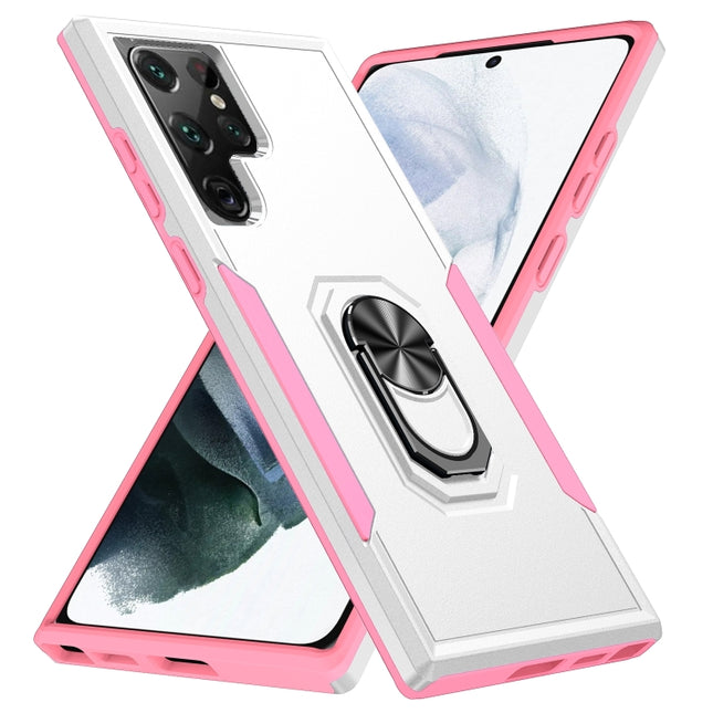 Pioneer Armor PC + TPU Holder Phone Case, For Samsung Galaxy S23 Ultra 5G