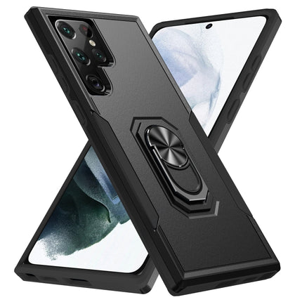 Pioneer Armor PC + TPU Holder Phone Case, For Samsung Galaxy S23 Ultra 5G